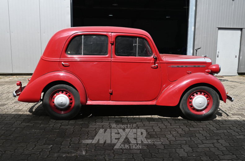 Vauxhall Typ 12, rot, linkslenker