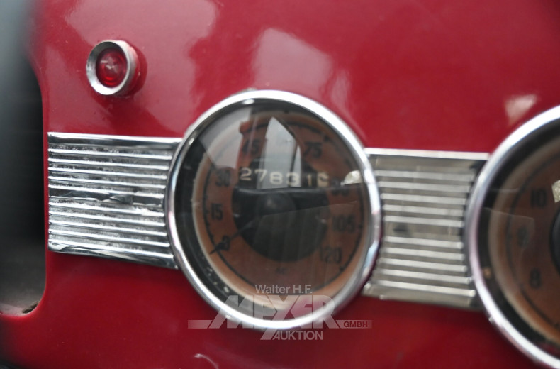 Vauxhall Typ 12, rot, linkslenker