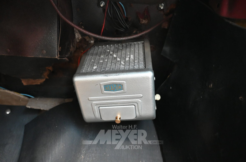 Vauxhall Typ 12, rot, linkslenker