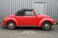 Volkswagen Käfer 1200, Biebercabrio, rot