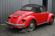 Volkswagen Käfer 1200, Biebercabrio, rot