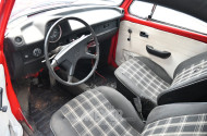Volkswagen Käfer 1200, Biebercabrio, rot