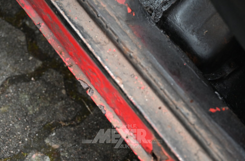 Volkswagen Käfer 1200, Biebercabrio, rot