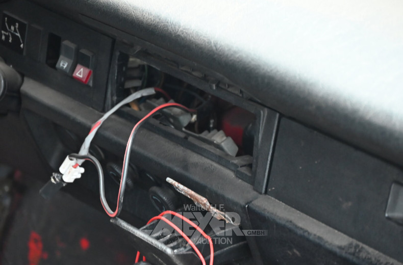 Volkswagen Käfer 1200, Biebercabrio, rot