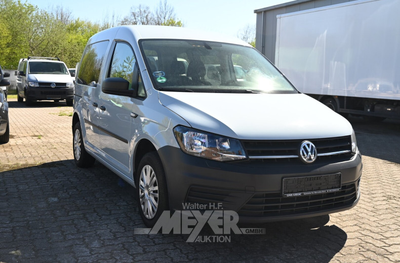 Volkswagen Caddy, hellblau
