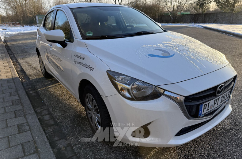 Mazda 2 SKYACTIV-G 75 Centre Line, arctic white
