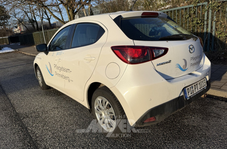 Mazda 2 SKYACTIV-G 75 Centre Line, arctic white