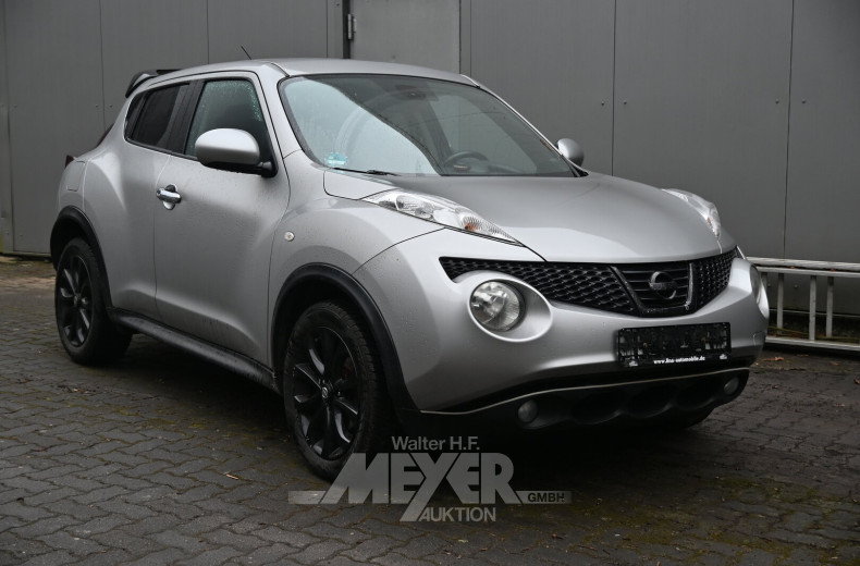 Nissan Juke, silber