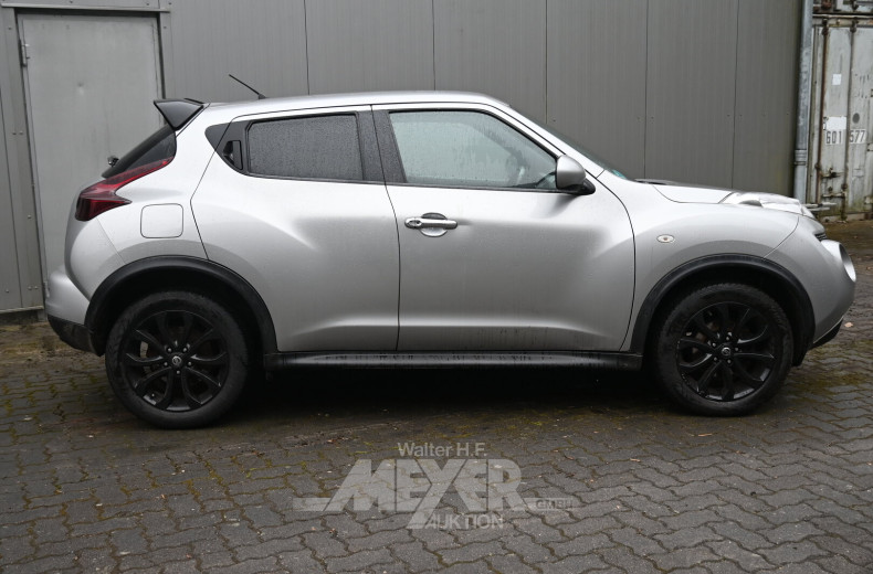Nissan Juke, silber