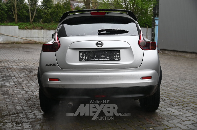 Nissan Juke, silber