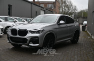 BMW x4 M40d, glaciersilber metallic
