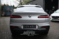 BMW x4 M40d, glaciersilber metallic