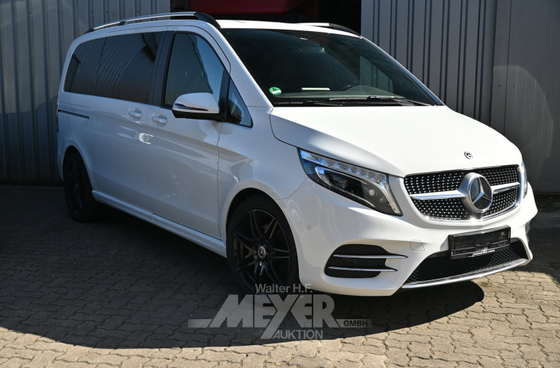 Mercedes-Benz V300d kompakt 9G-Tronic Avantgarde Edition, bergkristallweis metallic