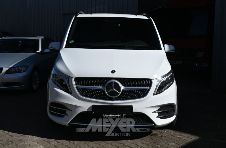 Mercedes-Benz V300d kompakt 9G-Tronic Avantgarde Edition, bergkristallweis metallic