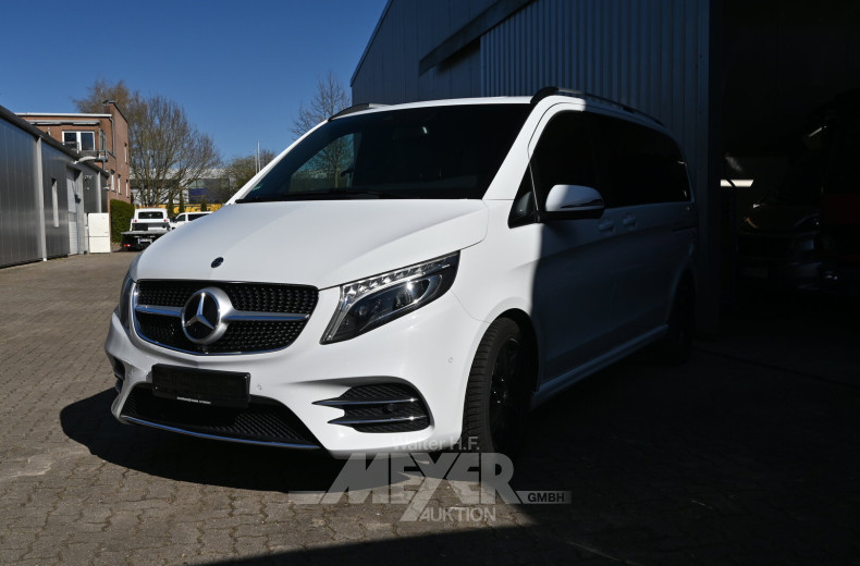 Mercedes-Benz V300d kompakt 9G-Tronic Avantgarde Edition, bergkristallweis metallic