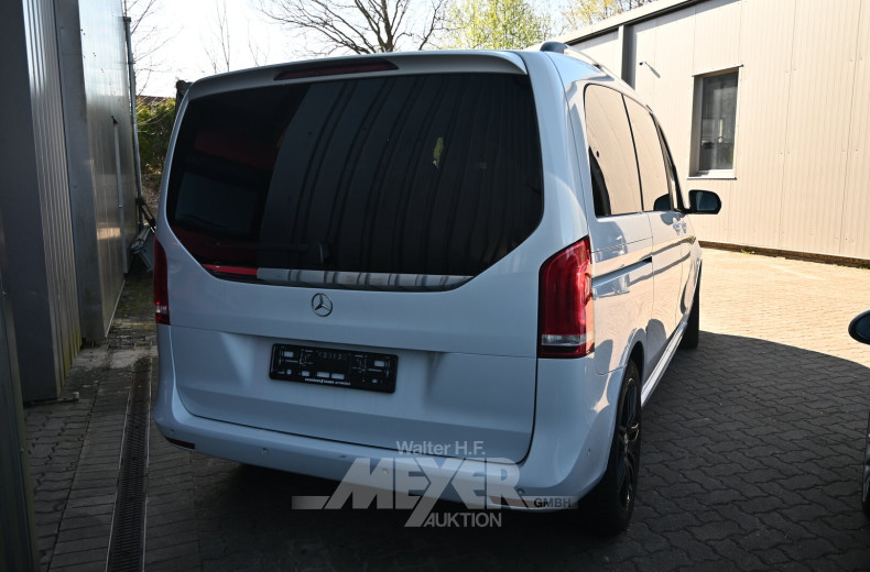 Mercedes-Benz V300d kompakt 9G-Tronic Avantgarde Edition, bergkristallweis metallic