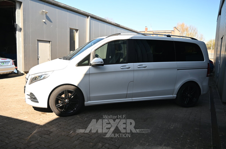 Mercedes-Benz V300d kompakt 9G-Tronic Avantgarde Edition, bergkristallweis metallic