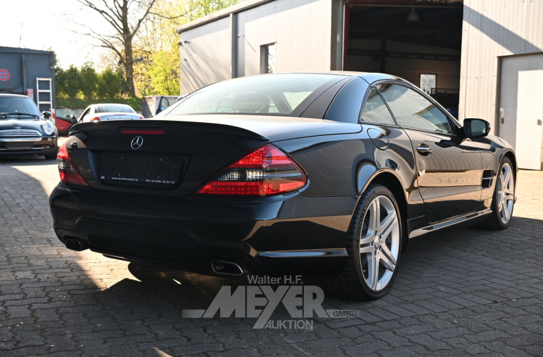 Mercedes-Benz W230 SL350, obsidianschwarz metallic