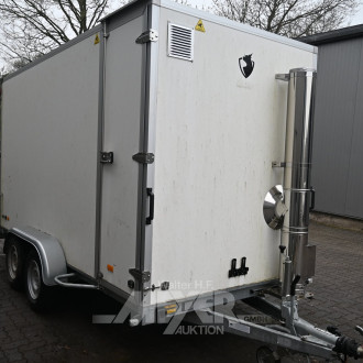 Kofferanhänger WAGENBOUW HAPERT, mit Ölheizug