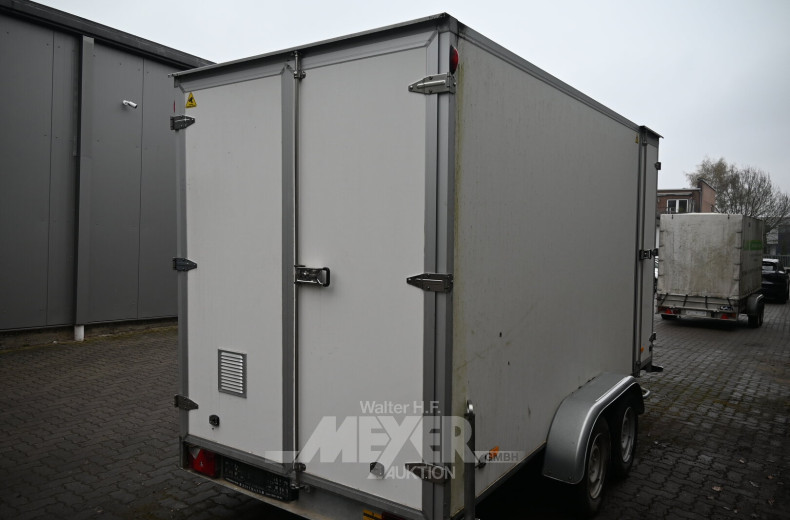 Kofferanhänger WAGENBOUW HAPERT, mit Ölheizug