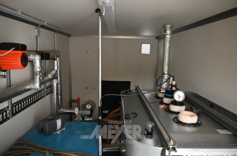 Kofferanhänger WAGENBOUW HAPERT, mit Ölheizug
