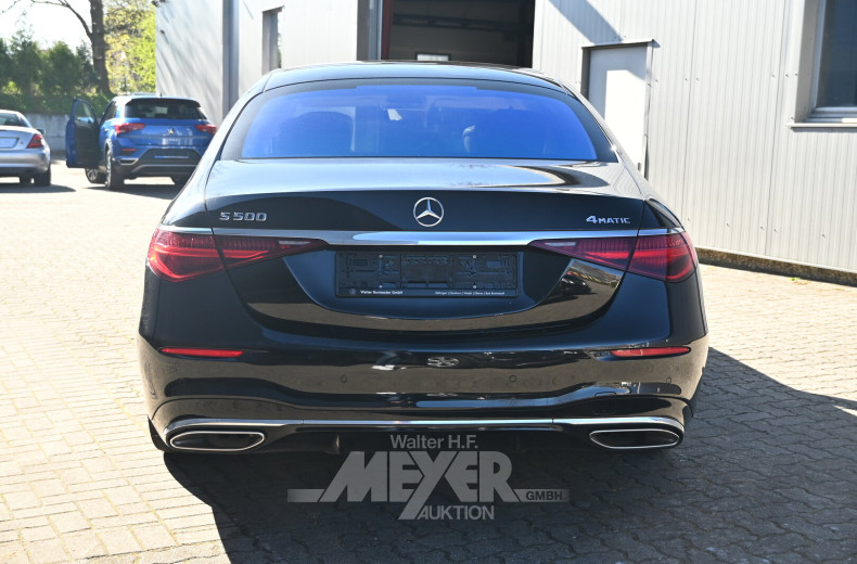 Mercedes-Benz S500 4Matic L 9G-Tronic, obsidian schwarz metallic