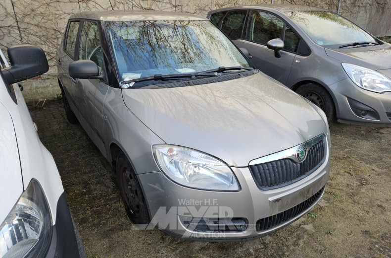 Skoda Fabia, silber