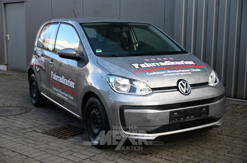 Volkswagen UP, foliert, weiß