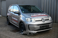 Volkswagen UP, foliert, weiß