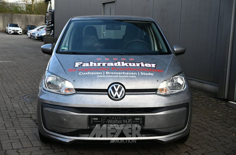 Volkswagen UP, foliert, weiß