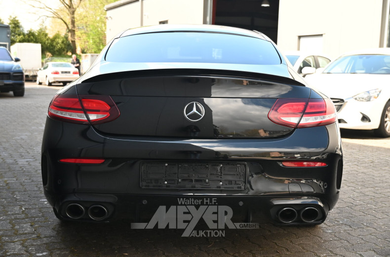 Mercedes-Benz C43 AMG Coupé 4Matic 9G-Tronic, schwarz