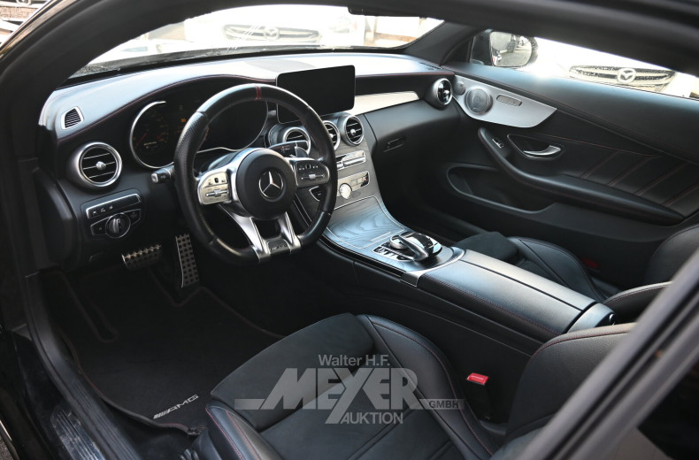 Mercedes-Benz C43 AMG Coupé 4Matic 9G-Tronic, schwarz