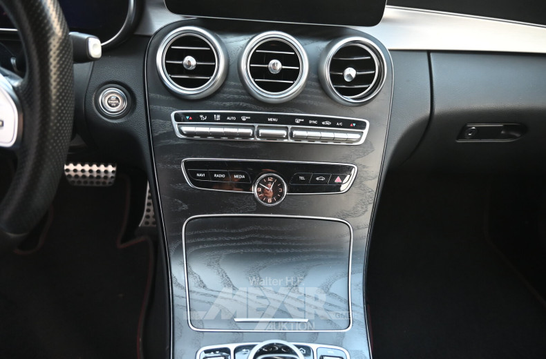 Mercedes-Benz C43 AMG Coupé 4Matic 9G-Tronic, schwarz