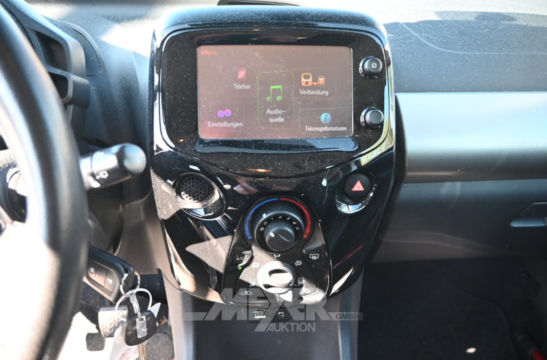 Citroen C1, silber, 4-trg.