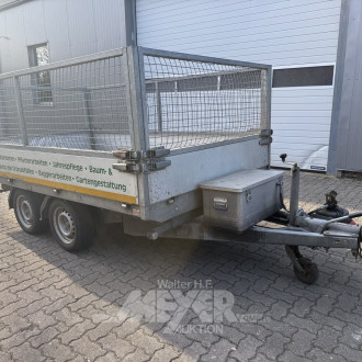 Anhänger EDUARDS K4 mit Kippvorrichtung