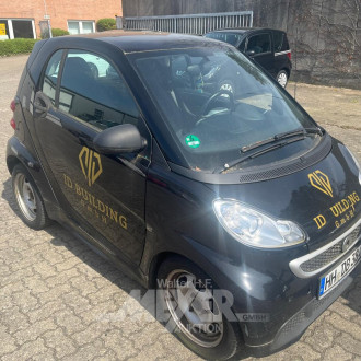 Smart fortwo, schwarz