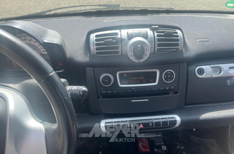 Smart fortwo, schwarz