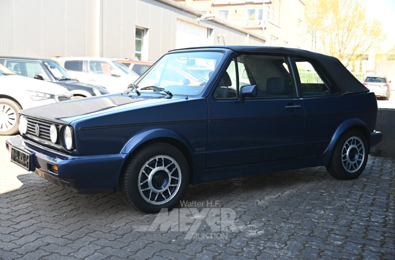 Volkswagen Golf I GLI 1.8L 2H Karmann Cabriolet, Royalblaumetallic