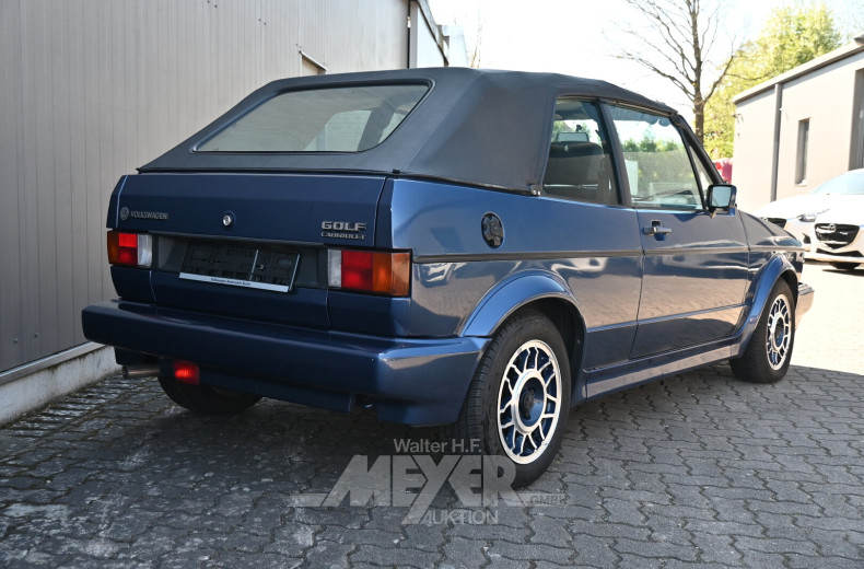 Volkswagen Golf I GLI 1.8L 2H Karmann Cabriolet, Royalblaumetallic