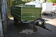 Dreiseiten-Kippanhänger FLIEGL, grün