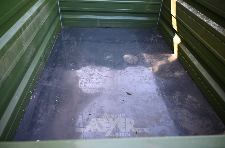 Dreiseiten-Kippanhänger FLIEGL, grün