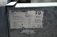 Kraftstoffanhänger BECK mit Rietbergaufbau