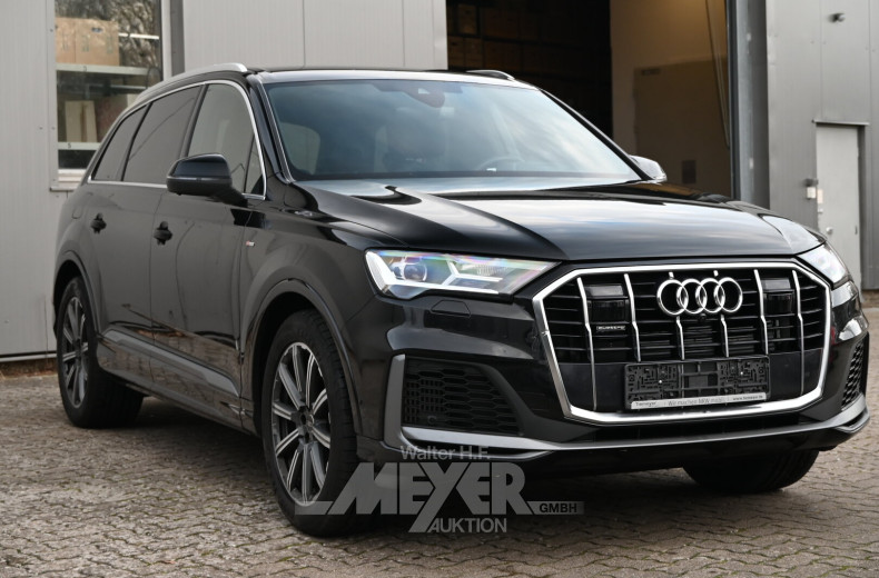 Audi Q7 55 TFSI quattro tiptronic S Line, mythos black metallic