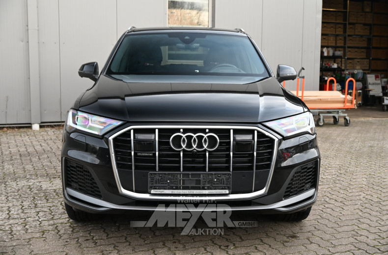 Audi Q7 55 TFSI quattro tiptronic S Line, mythos black metallic