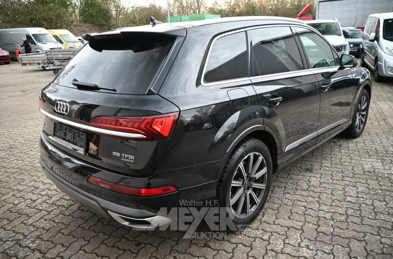 Audi Q7 55 TFSI quattro tiptronic S Line, mythos black metallic