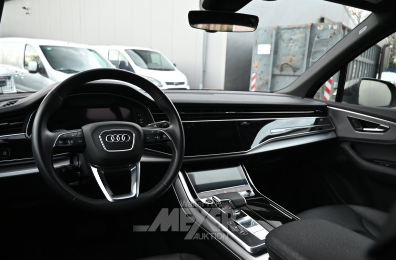 Audi Q7 55 TFSI quattro tiptronic S Line, mythos black metallic