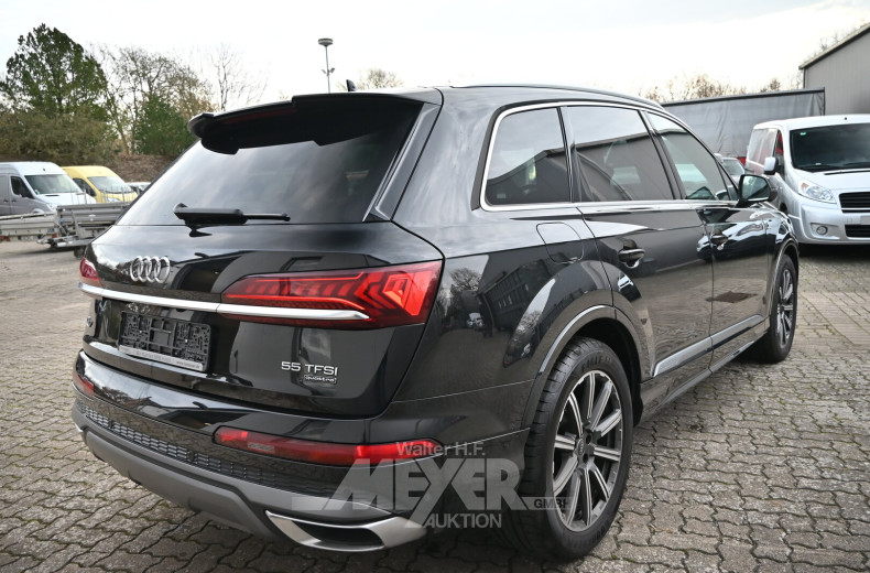 Audi Q7 55 TFSI quattro tiptronic S Line, mythos black metallic