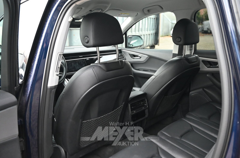 Audi Q7 50 TDI quattro tiptonic S Line, navarra blue metallic
