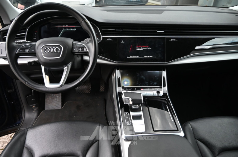 Audi Q7 50 TDI quattro tiptonic S Line, navarra blue metallic