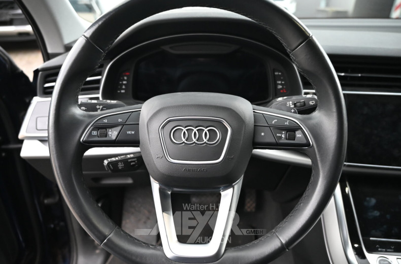 Audi Q7 50 TDI quattro tiptonic S Line, navarra blue metallic